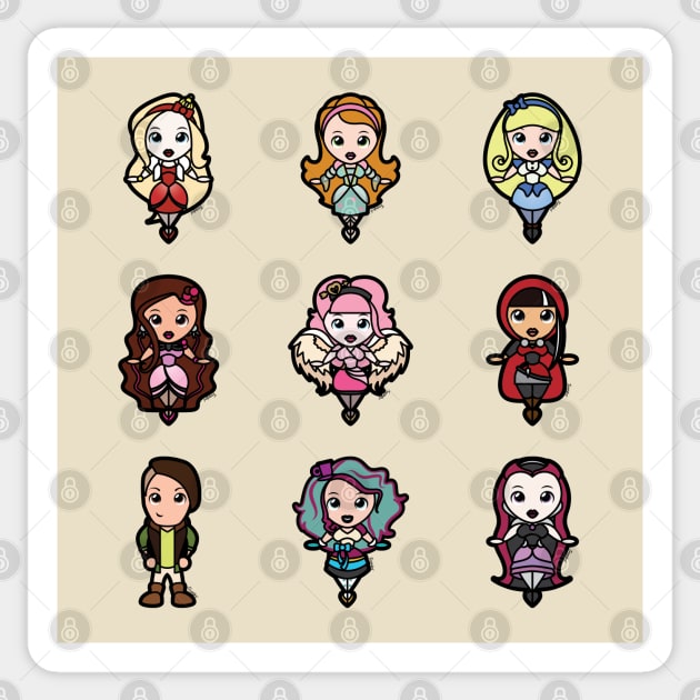 Ever After High Tooniefied Sticker by Tooniefied